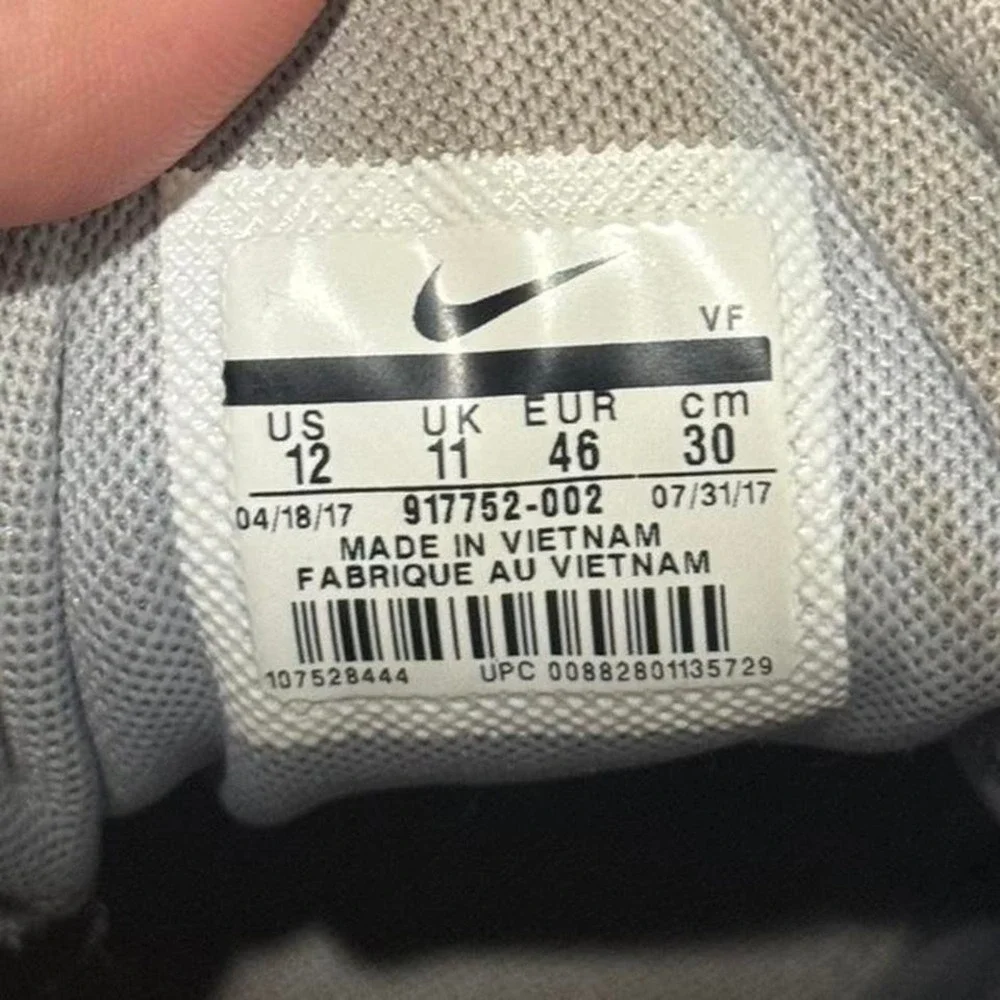 Nike Air Max 2 CB 94 Low Wolf Grey Team Red 917752-002 Men's Size 12 Barkley - Picture 6 of 7